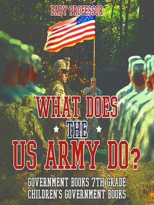 cover image of What Does the US Army Do?